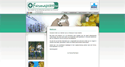 Desktop Screenshot of farmapoint.be